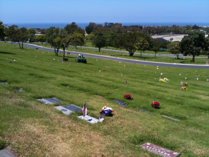ニューポートビーチ墓参り01