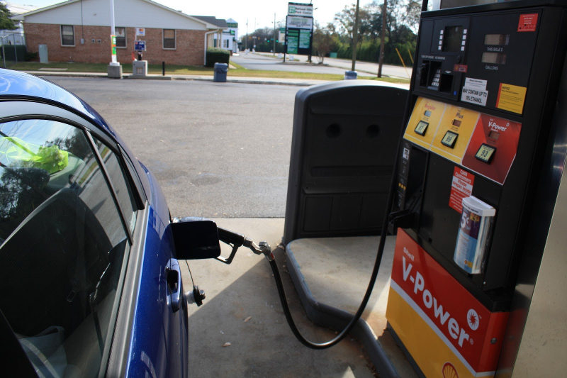 アメリカガソリンスタンド