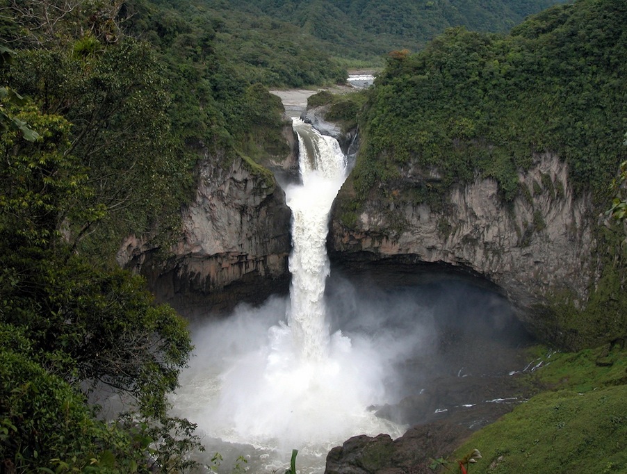 Cascada de San Rafael(エクアドル)