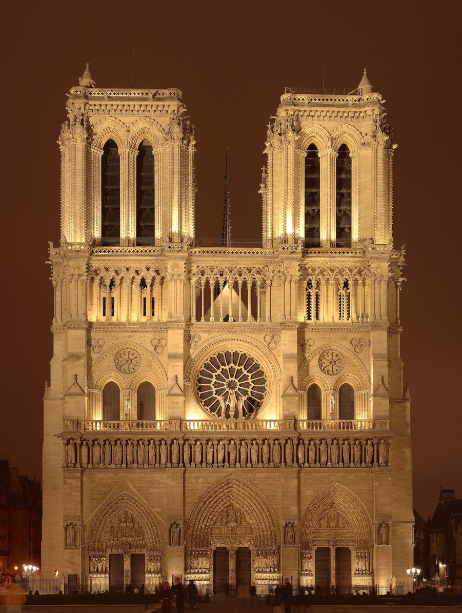 パリのノートル・ダム大聖堂