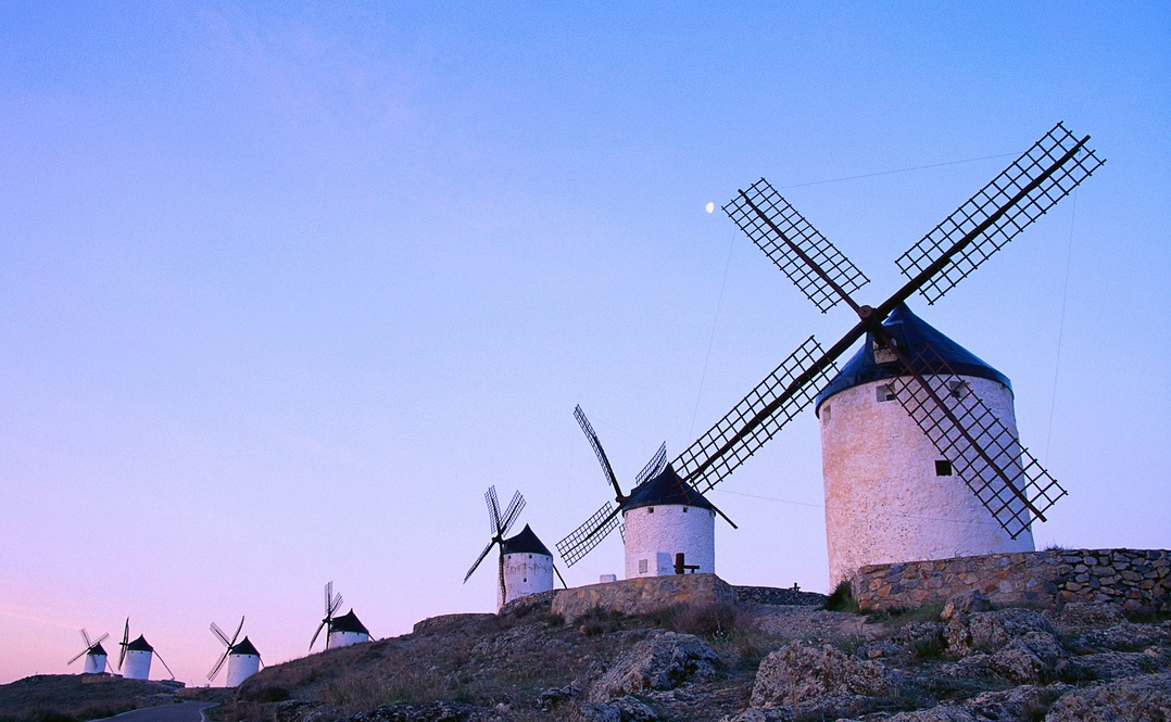 コンスエグラの風車