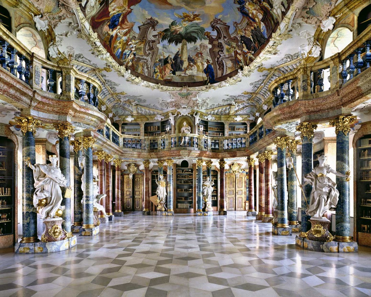 Library of The Wiblingen Monastery