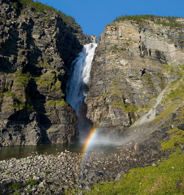 Mollisfossen(ノルウェー)